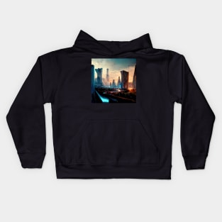 Future Cities Series Kids Hoodie